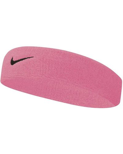 Nike Swoosh Hoofdband Voor Volwassenen - Roze