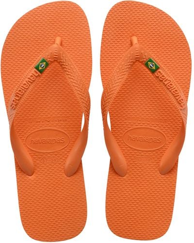 Havaianas Brasil 4000032 Flip Flops - Orange