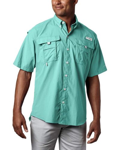 Columbia PFG Bahama II Kurzarmshirt - Grün