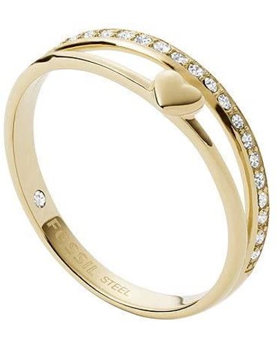 Fossil Ring Jewelry JF03750710-9 Marke - Mettallic