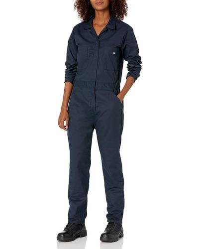 Dickies Long Sleeve Coverall - Blue