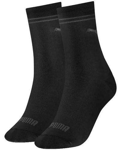 PUMA Mujer Sock 2p deporte Not Applicable - Negro