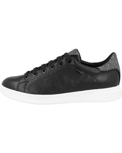 Geox D Jaysen D Sneakers - Zwart