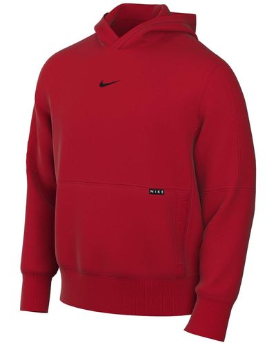 Nike M NK STRKE22 PO Hoody T-Shirt - Rojo