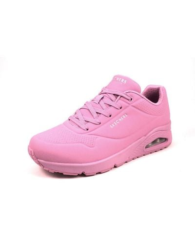 Skechers Uno Stand On Air Sneaker - Pink