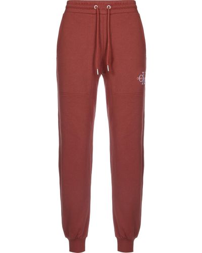 Calvin Klein Pantaloni da Tuta Art J20J218971 A-I 22 Colore a Scelta Misura a Scelta - Rosso
