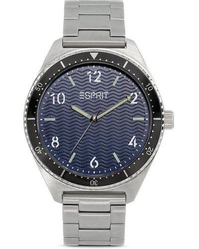 Esprit Uhren Analog Quarz One Size Silber 32025989 - Grau