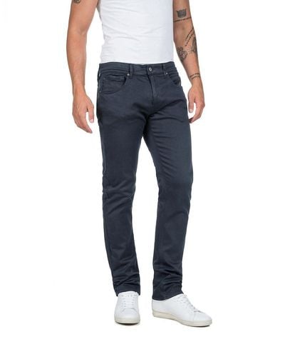 Replay Ma972z.000.86197.010 Trousers - Blue