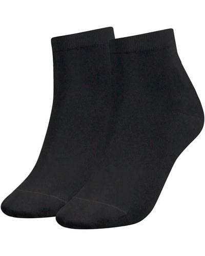 Tommy Hilfiger Th Casual Short 2p Socks - Black