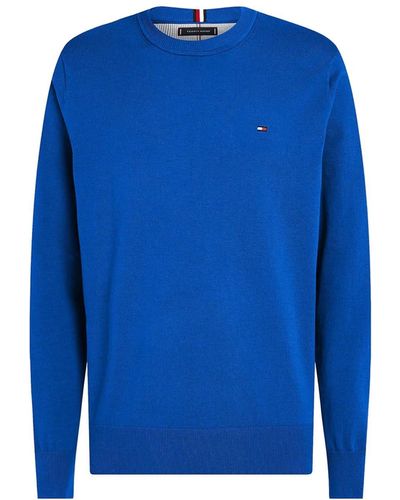 Tommy Hilfiger 1985 Crew Neck Sweater MW0MW21316 Pulls - Bleu