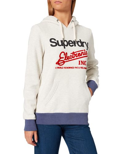 Superdry CL AC Ringer Hood Hooded Sweatshirt - Mehrfarbig