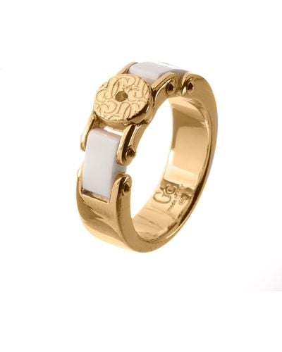 Guess CWR10901-56 -Ring aus Stahl - Mettallic