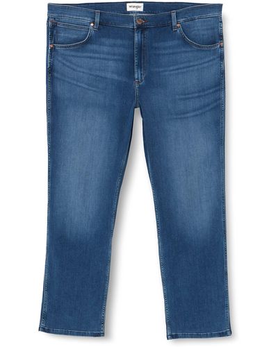 Wrangler Greensboro Bright Stroke Jeans - Blau