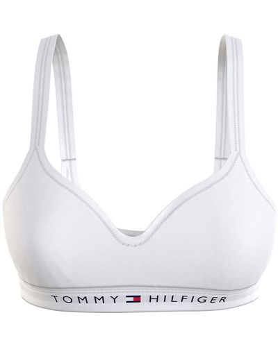 Tommy Hilfiger Bralette Lift Voor - Wit