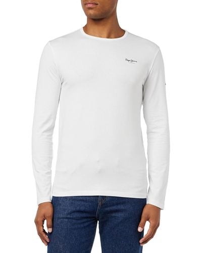 Pepe Jeans Original Basic 2 Long N T-Shirt - Blanc