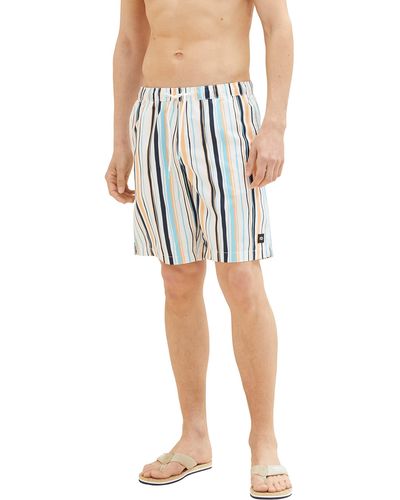 Tom Tailor Badeshorts mit Muster 1035051 - Blau