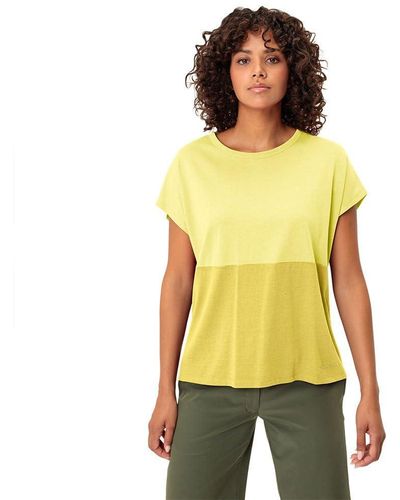 Vaude T-Shirt Redmont T-Shirt III Mimosa 36 - Gelb