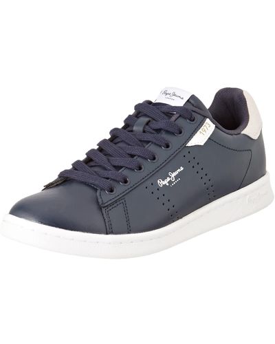 Pepe Jeans Player Basic M Sneakers Voor - Blauw