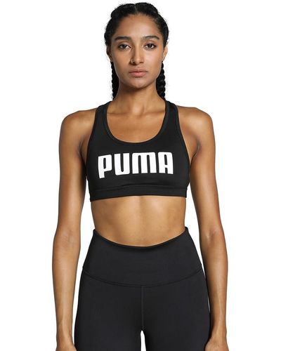 PUMA 4 Keeps Sports Bra S - Black
