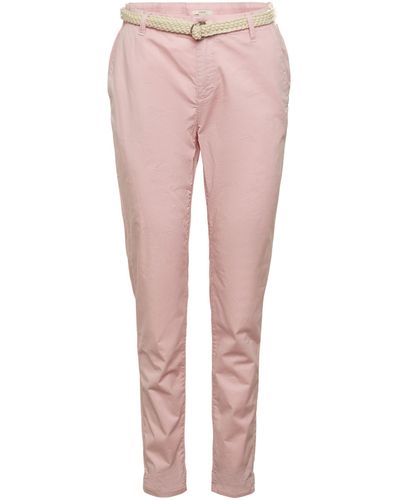 Esprit 032ee1b350 Trousers - Pink