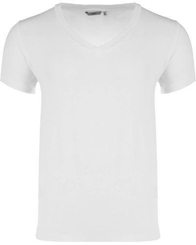 Mexx Under v-Neck T-Shirt - Weiß