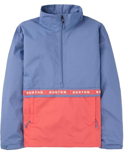 Burton Melter Half Zip Sweatshirt M - Blau