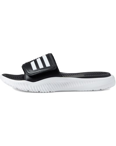 adidas Adult Alphabounce 2.0 Slides Sandal - Black