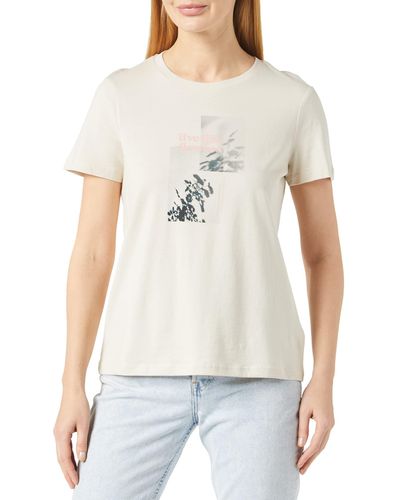 Tom Tailor 1036992 T-Shirt mit Print - Weiß
