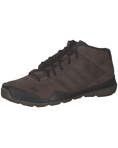adidas Anzit Dlx Mid Mountain Boots Multi-coloured Grey/brown - Black
