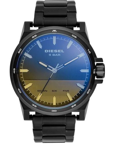 DIESEL D-48 Three-hand Watch Black One Size