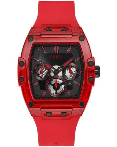 Guess GW0203G5 Montre - Rouge