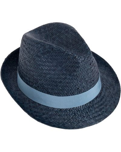 Hackett Hackett Trilby Hat L - Blue