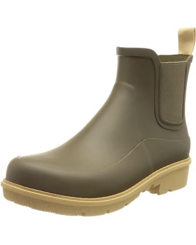 Fitflop Wonderwelly Contrast-sole Chelsea Boots - Brown