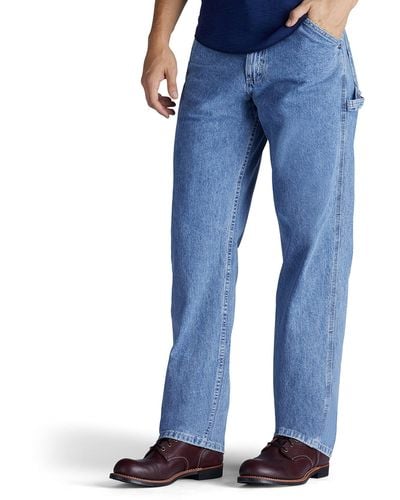 Lee Jeans Fit Carpenter Jean - 29W x 30L - Blu