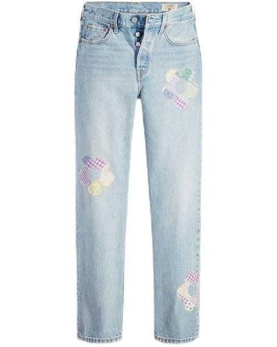 Levi's 501 Jeans da Donna Pantaloni - Blu