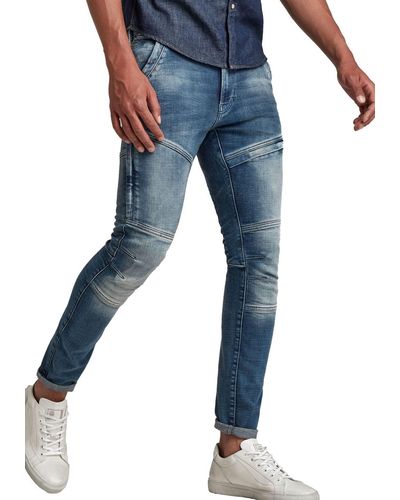G-Star RAW Jeans Ajustados 3D Rackam - Azul