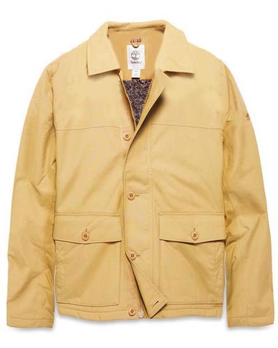 Timberland Men's Jacket Rollins Mountain Size M - Mustard-yellow, Men, M