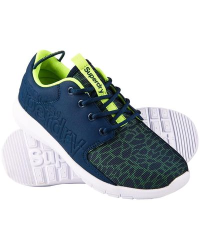 Superdry Running Trainers Scuba Storm - Blue
