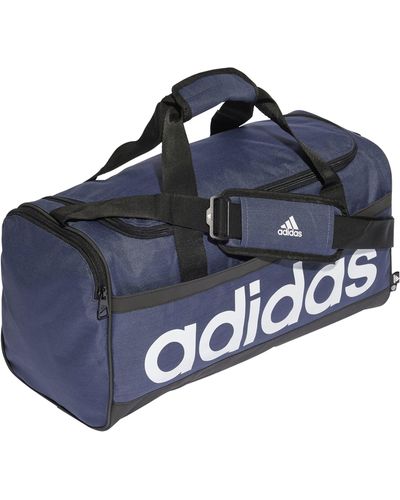 adidas Linear Duffel Medium Bag Sporttasche - Blau