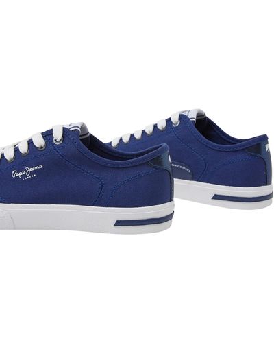 Pepe Jeans Kenton Road W Sustainable Trainer - Blue