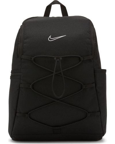 Nike Cv0067-010 W Nk One Bkpk Sports Backpack Black/black/white Size 1size