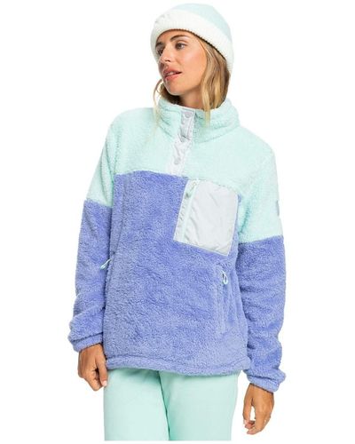 Roxy Sherpa Fleece For - Sherpa Fleece - - L - Blue