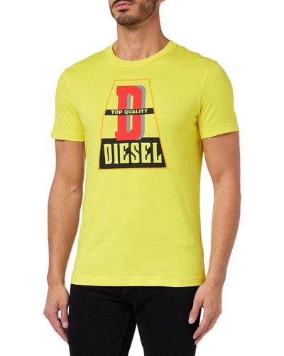 DIESEL T-diegor-k61 T-Shirt - Jaune