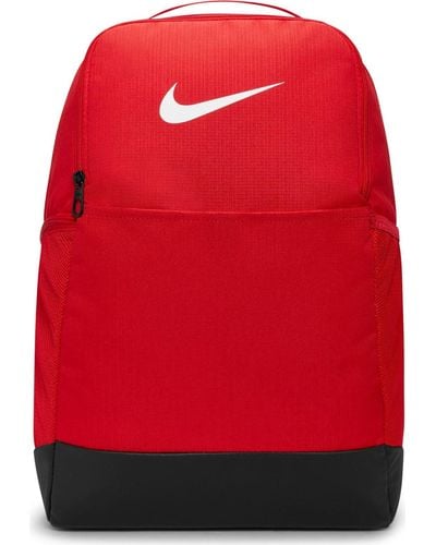 Nike Rucksack Brsla M Bkpk - 9.5 (24L), University Red/Black/White, DH7709-657, MISC - Rot