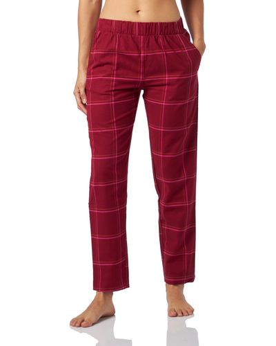 Triumph Mix & Match Tapered Trouser Flannel 01 X Pajama Bottom - Rosso