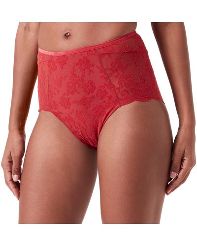 Triumph Amourette 300 Rococo-Slip a Vita Alta Intimo - Rosso