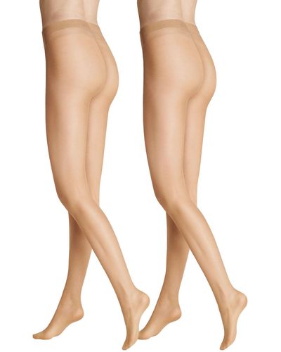 Hudson Jeans Simply 20 2pack Pantyhose - White
