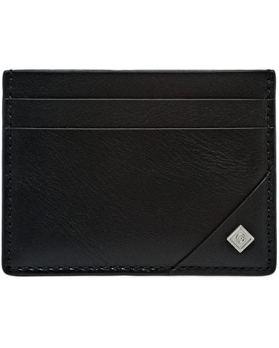 GANT Leather S Card Holder One Size Black