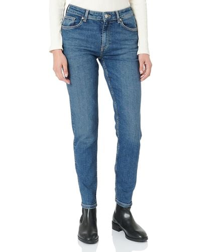 GANT D1. FARLA Cropped Jeans Freizeithose - Blau