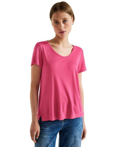 Street One A320124 T-Shirt Sommershirt - Pink